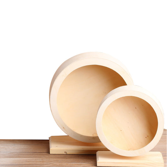 Rueda Silenciosa de Madera