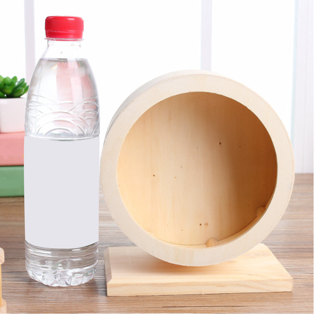 Rueda Silenciosa de Madera