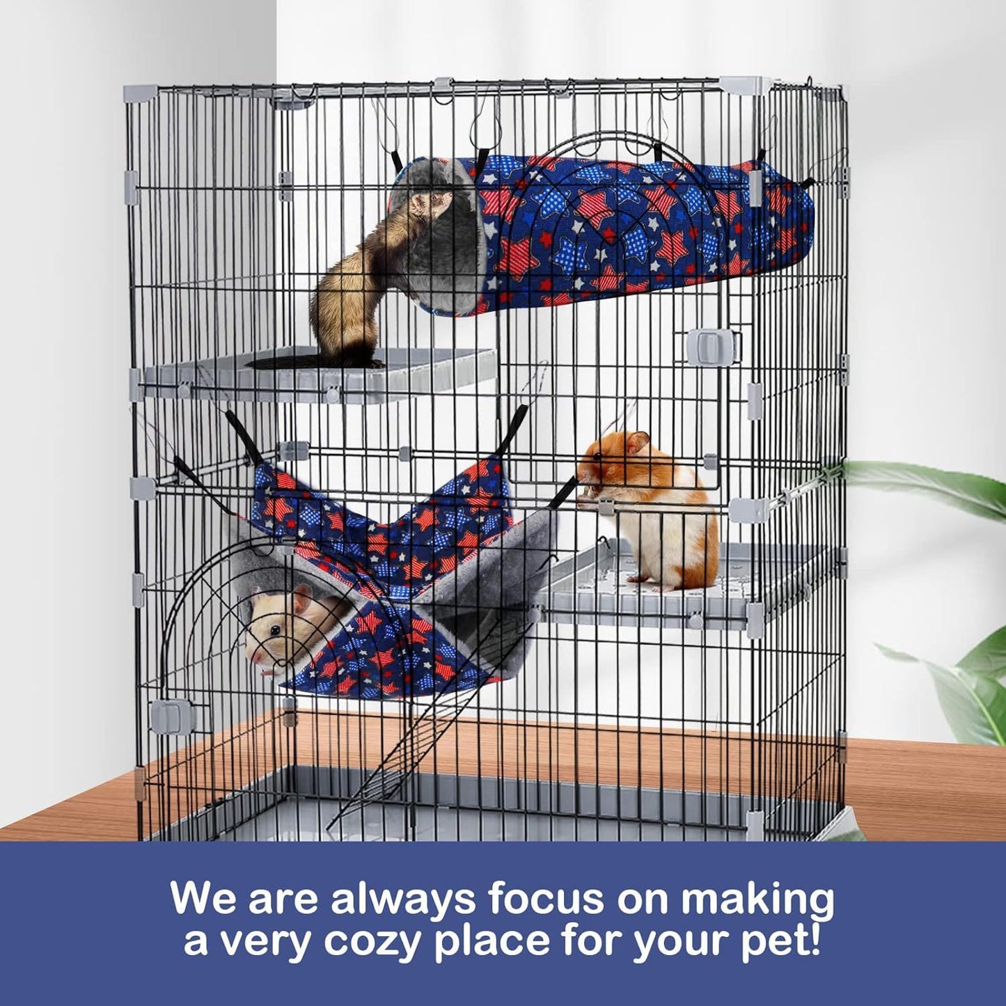 Hamaca + Túnel 2 en 1