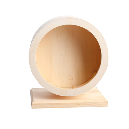 Rueda Silenciosa de Madera